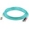 Add-On This Is A 4M Lc (Male) To St (Male) Aqua Duplex Riser-Rated Fiber ADD-ST-LC-4M5OM3 - alternate 1
